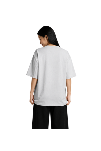 Peace Over Pleasure | Women's Off-White T-shirt | Cartoon