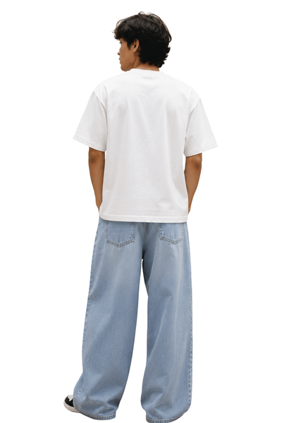 Money Mayhem | Men's Off-White T-shirt | Cartoon