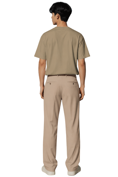 Rock On | Men's Beige T-shirt | Cartoon