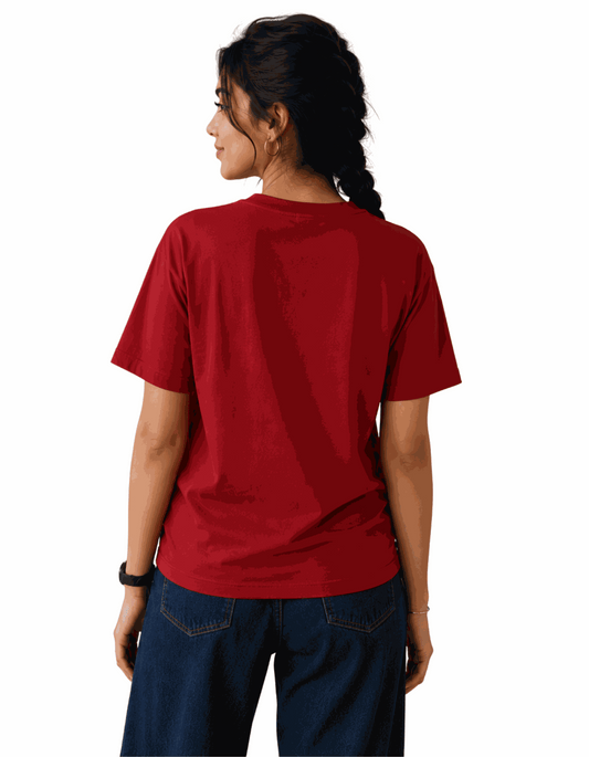 Caffeine Livin Dream | Women's Red T-shirt | Coffee
