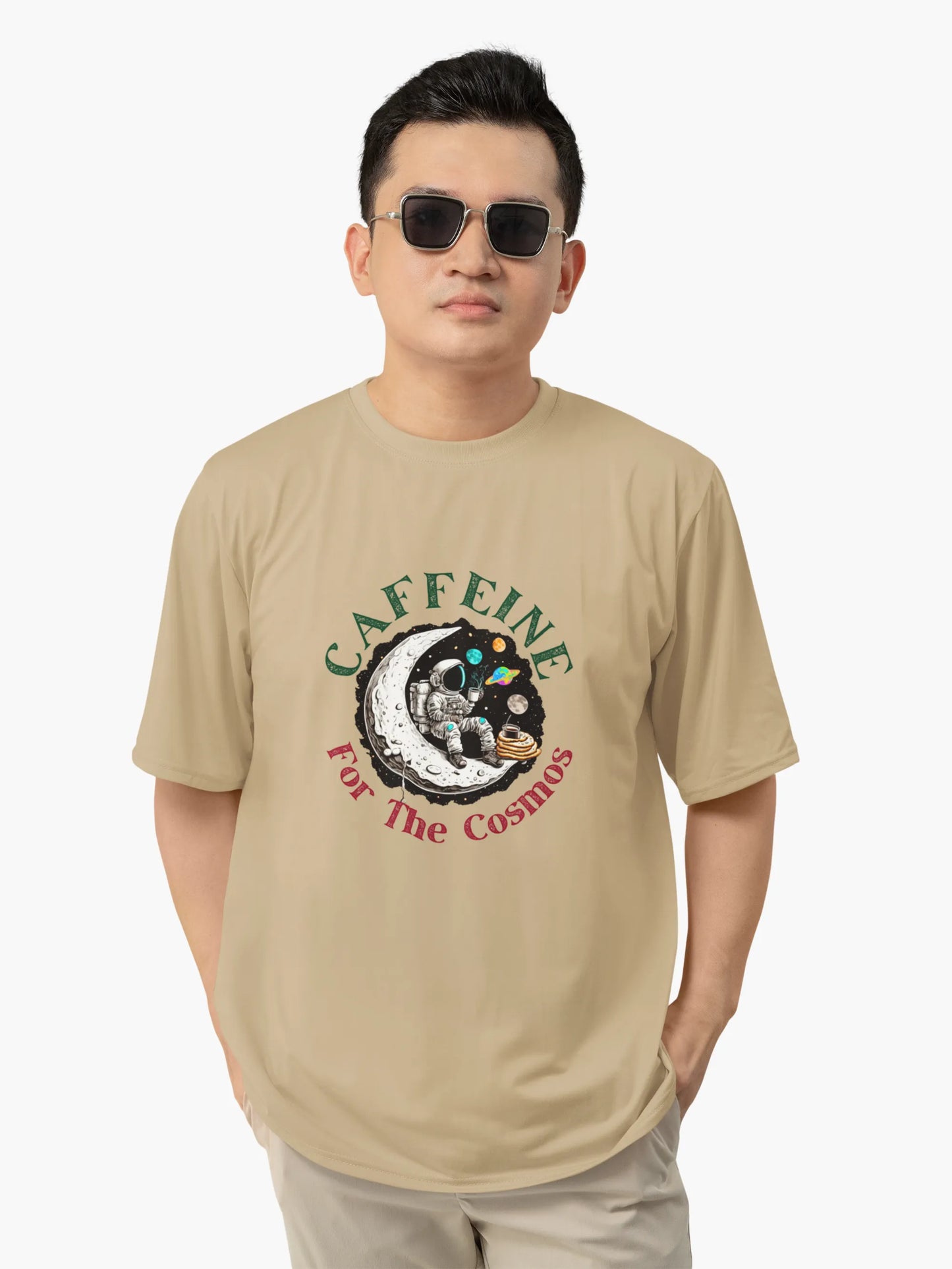 "Caffeine For The Cosmos" | Men’s Coffee Lovers T-shirt