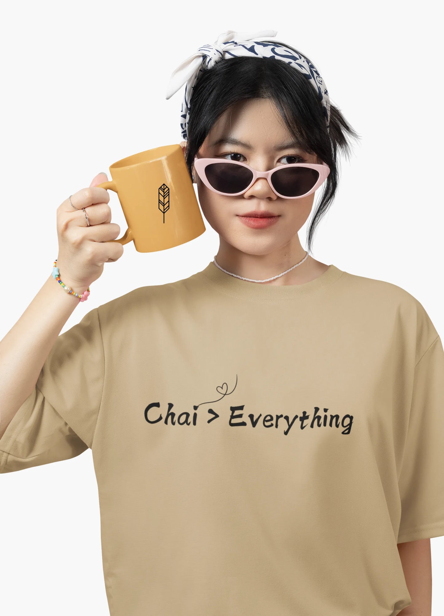 "Chai > Everything" | Women’s T-shirt for Tea Lovers