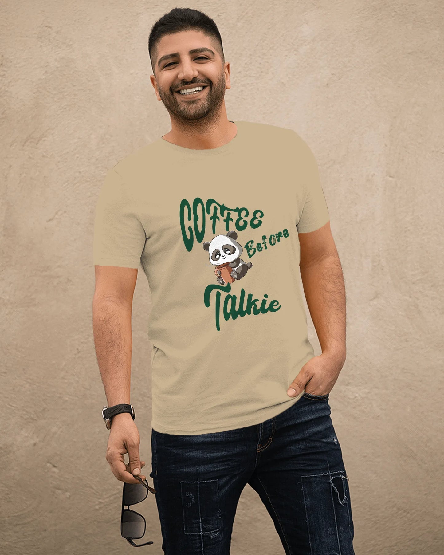 "Coffee Before Talkie" | Men’s Coffee Lovers T-shirt