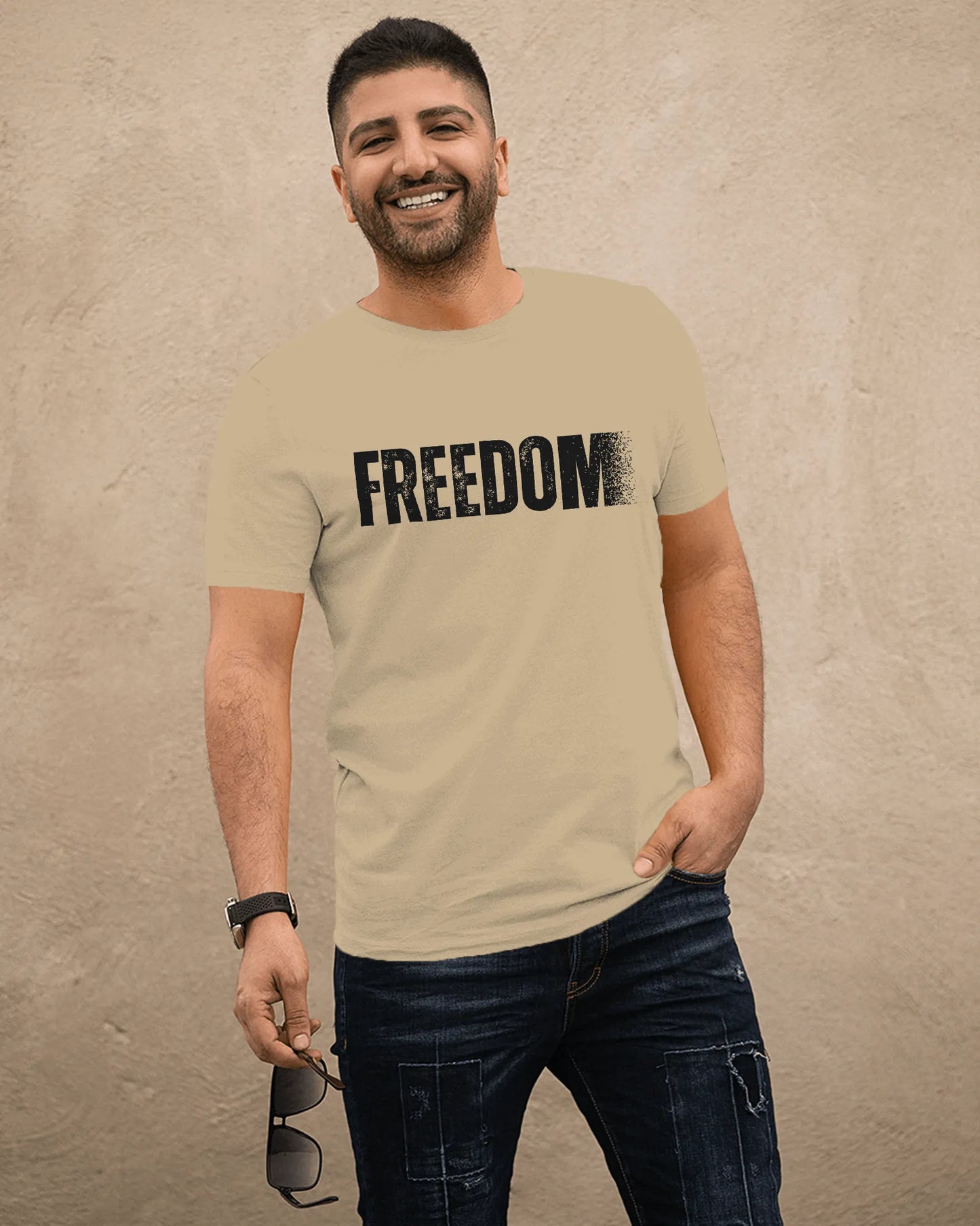"Freedom" | Men’s Motivational T-shirt