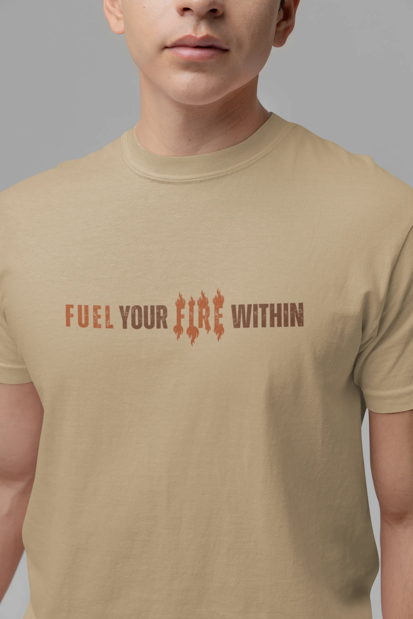 "Fuel Your Fire Within" | Men’s Motivational T-shirt