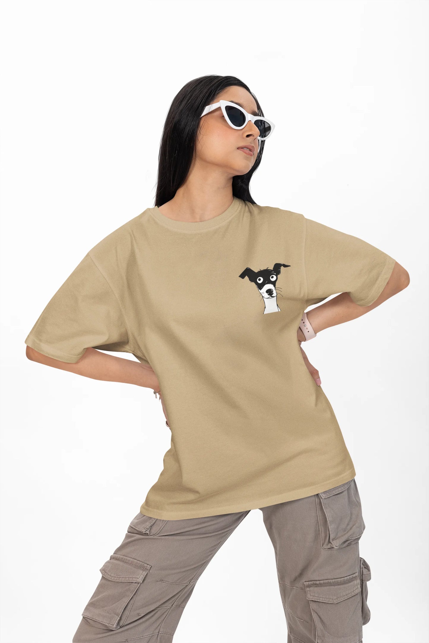 Made to Be Loved – Loyal Rescue Dog T-Shirt for Women