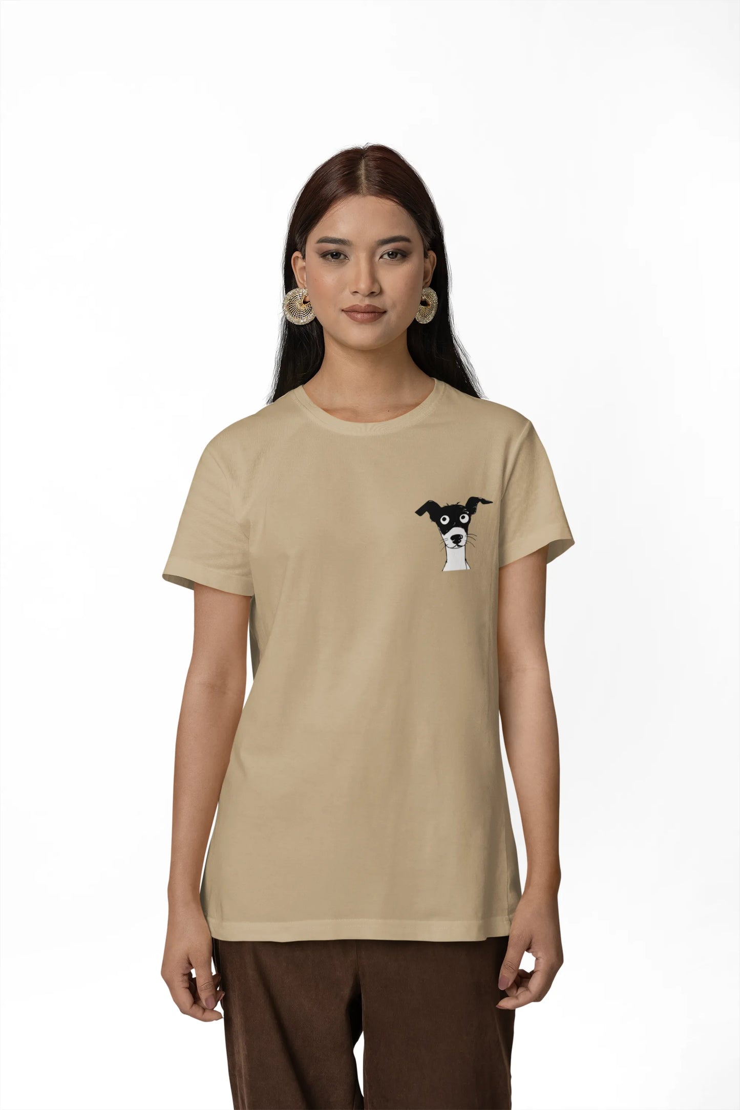 Made to Be Loved – Loyal Rescue Dog T-Shirt for Women