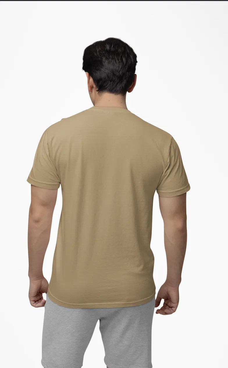 "S" - Men’s Regular Fit Solid T-shirt