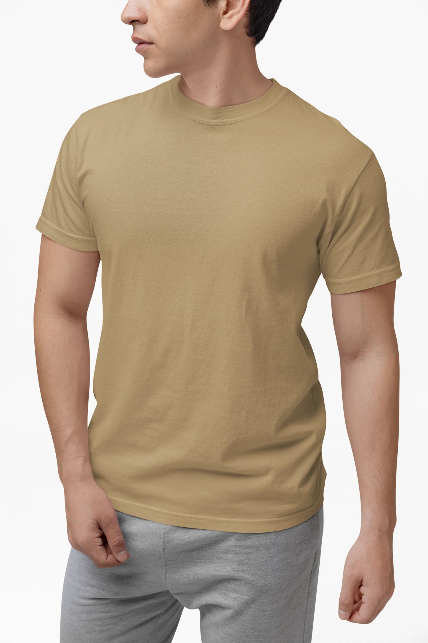 "S" - Men’s Regular Fit Solid T-shirt