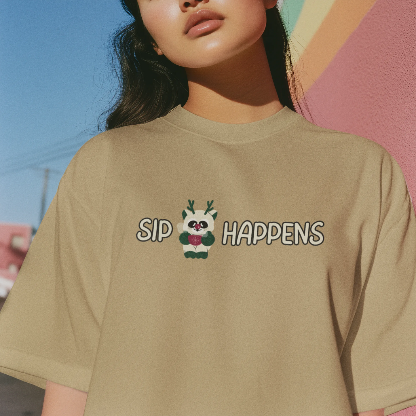 "SIP Happens" | Women’s Coffee Lovers T-shirt