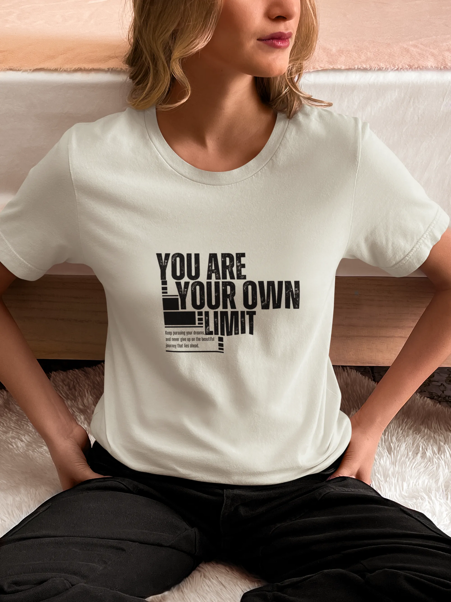 "You are Your Own Limit" | Women’s Motivational T-shirt