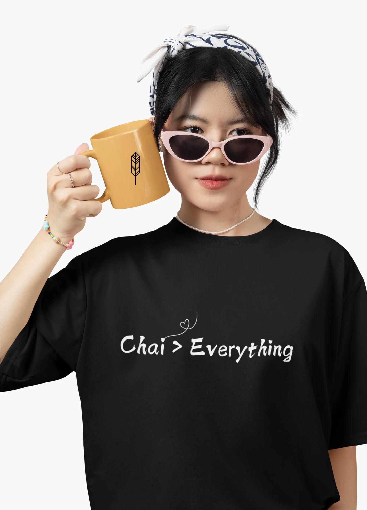 "Chai > Everything" | Women’s T-shirt for Tea Lovers