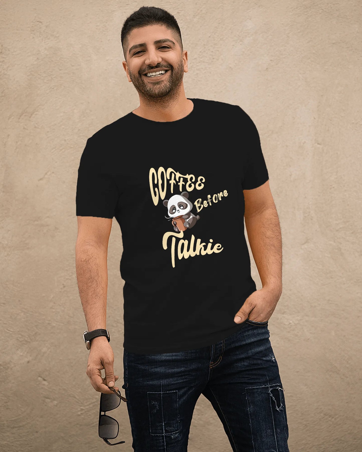 "Coffee Before Talkie" | Men’s Coffee Lovers T-shirt