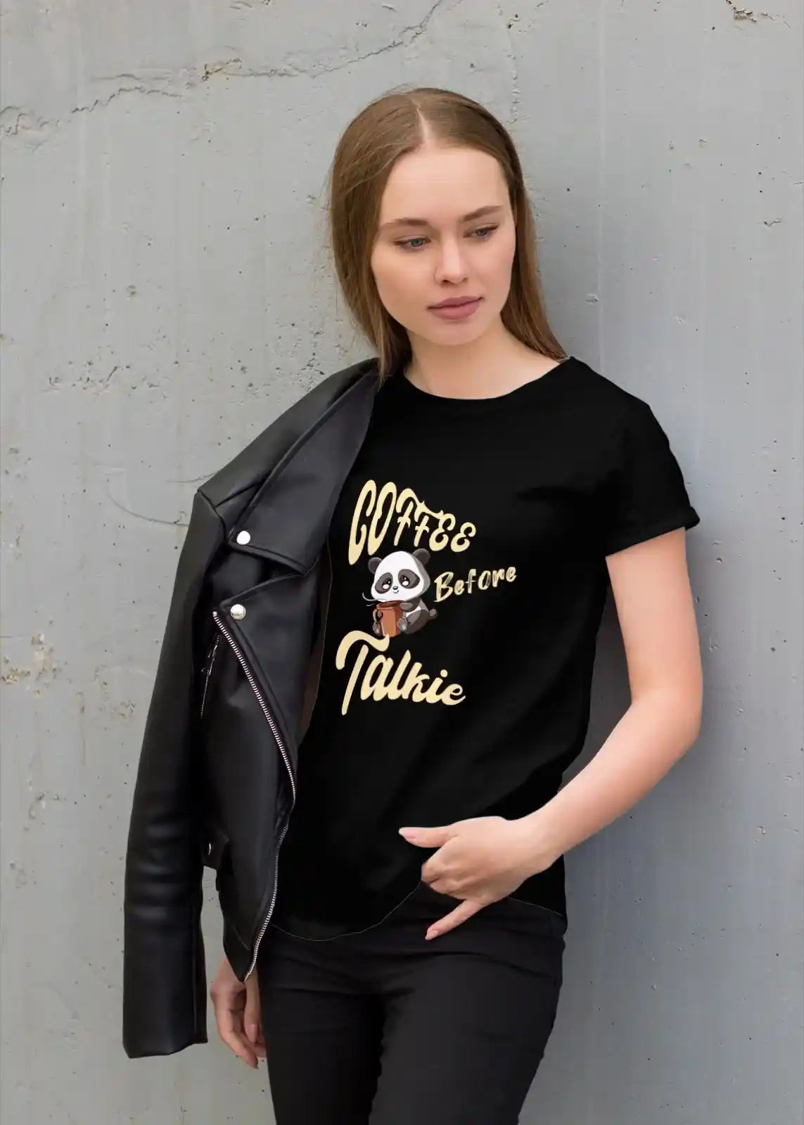 "Coffee Before Talkie" | Women’s Coffee Lovers T-shirt