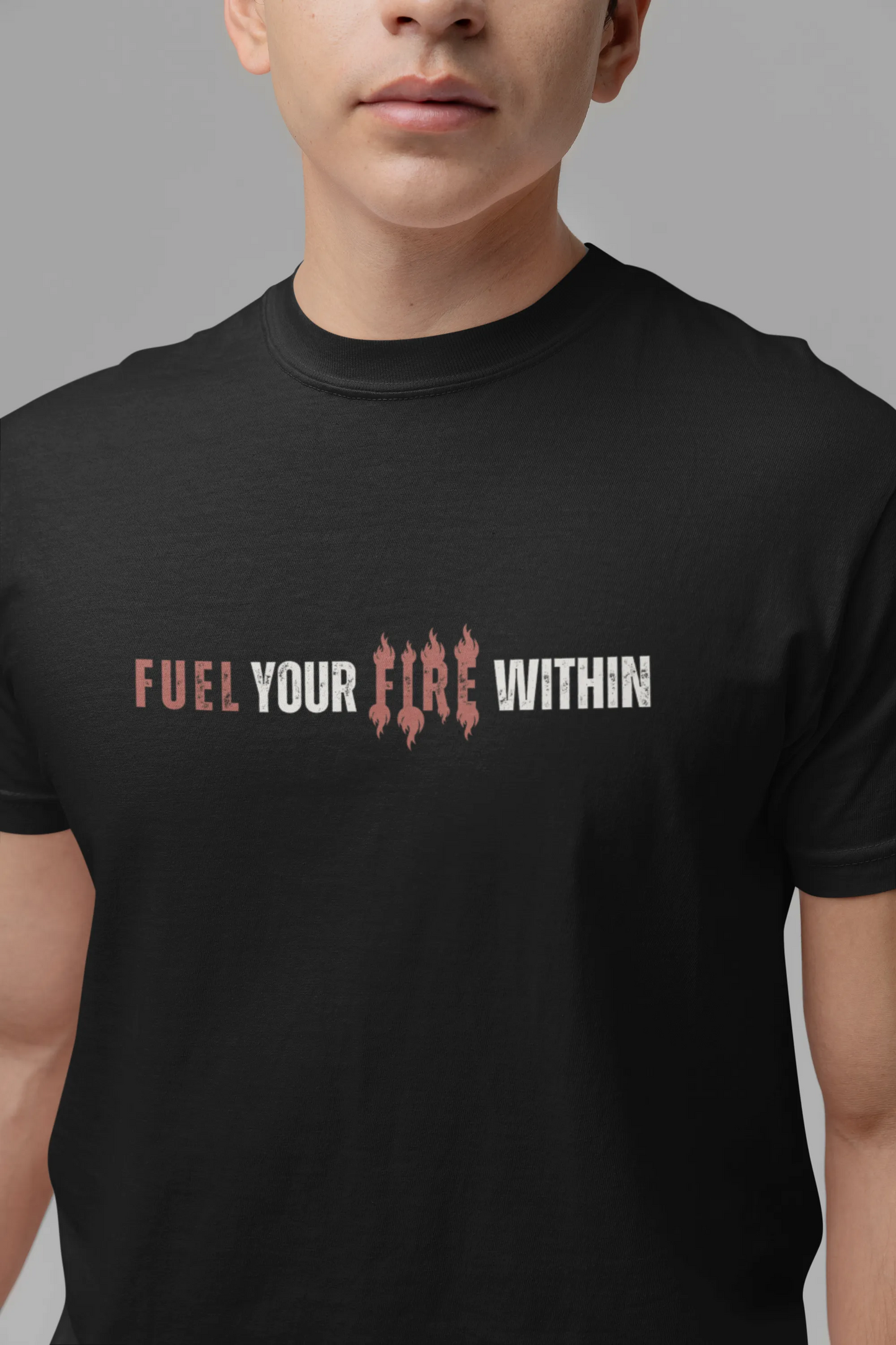 "Fuel Your Fire Within" | Men’s Motivational T-shirt