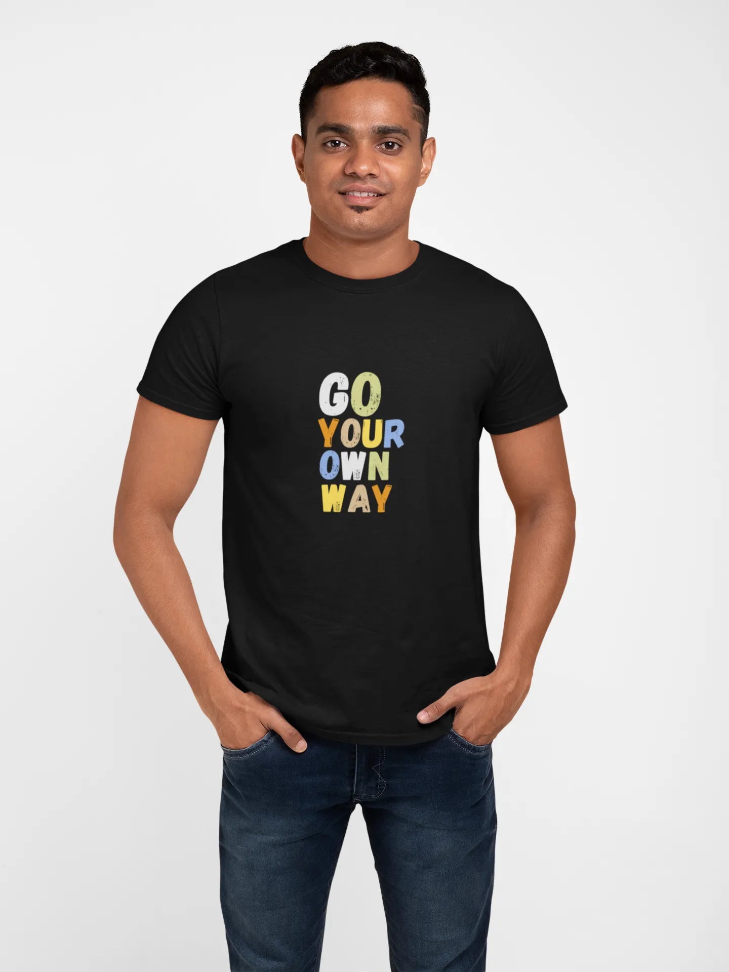 "Go Your Own Way" | Men’s Motivational T-shirt