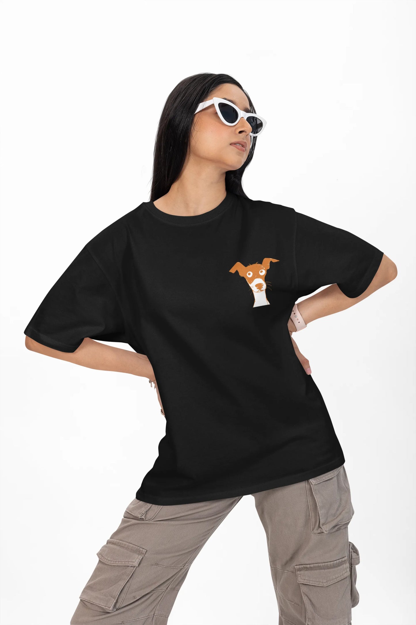 Made to Be Loved – Loyal Rescue Dog T-Shirt for Women