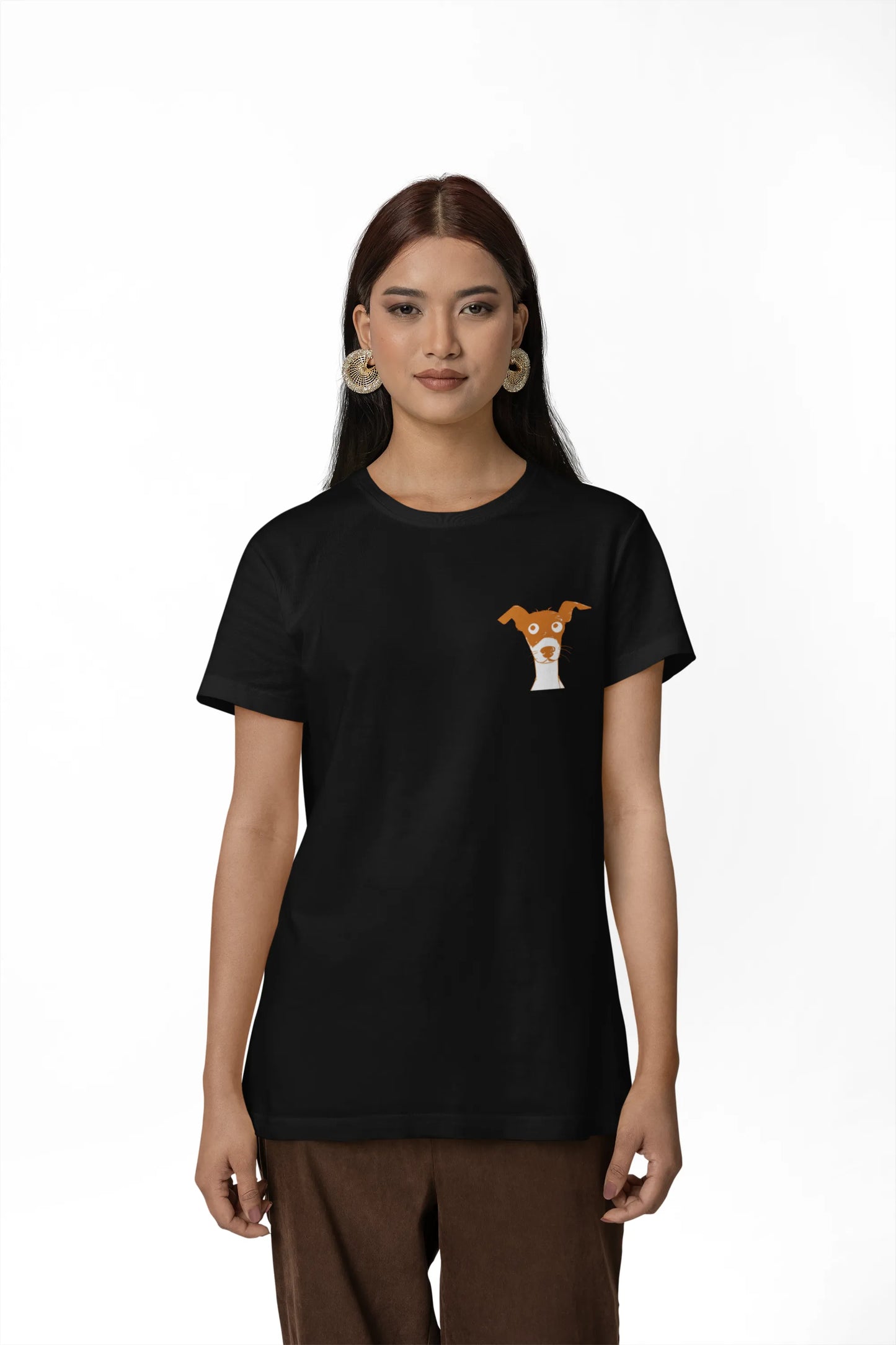 Made to Be Loved – Loyal Rescue Dog T-Shirt for Women