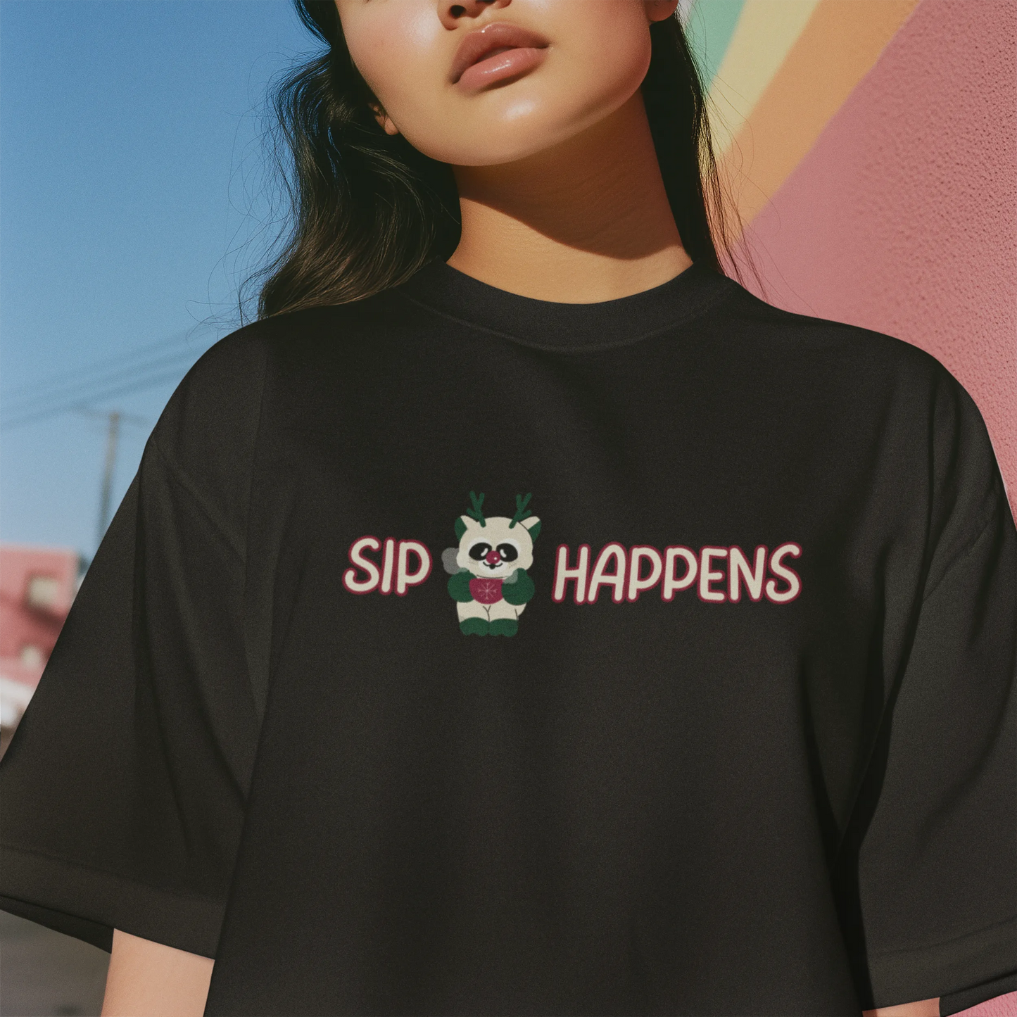 "SIP Happens" | Women’s Coffee Lovers T-shirt