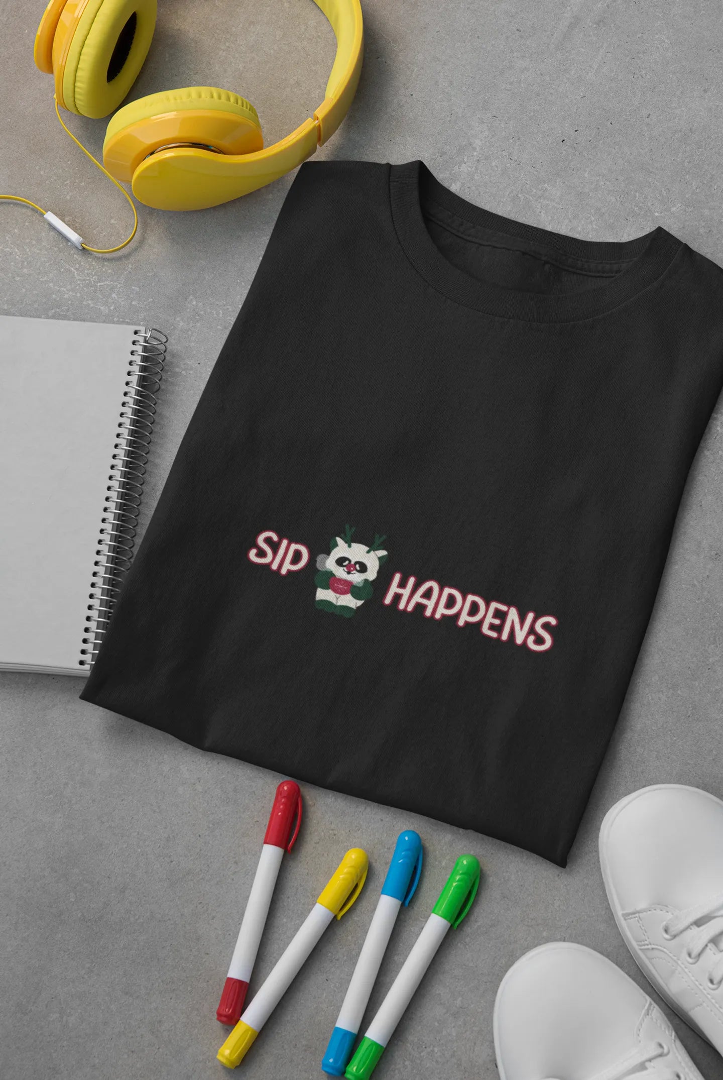 "SIP Happens" | Women’s Coffee Lovers T-shirt