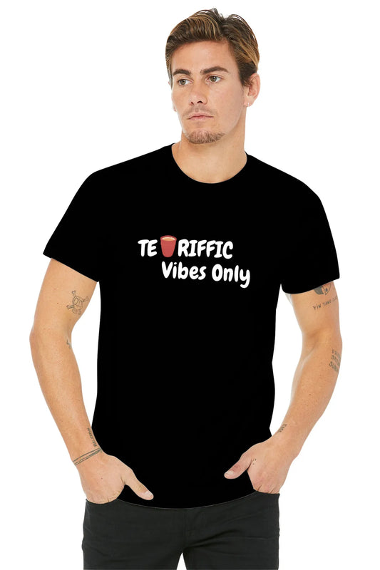 "Tea - Riffic Vibes Only" | Men’s T-shirt for Tea Lovers