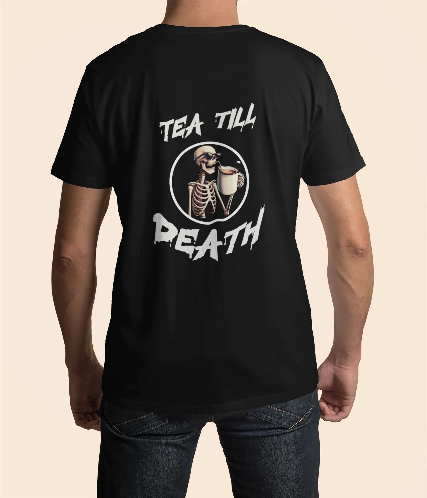 "Tea Till Death" | Men’s T-shirt for Tea Lovers