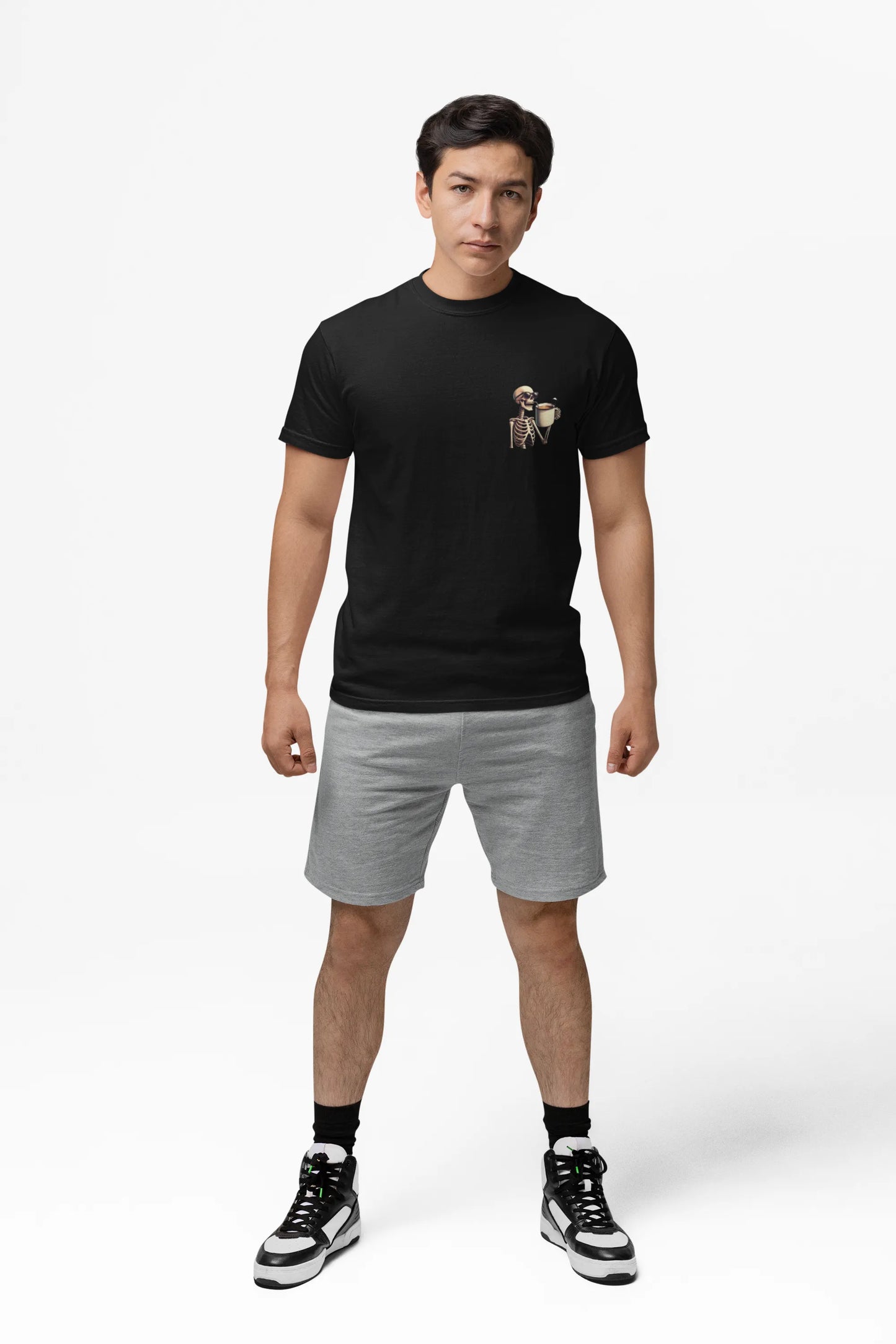 "Tea Till Death" | Men’s T-shirt for Tea Lovers