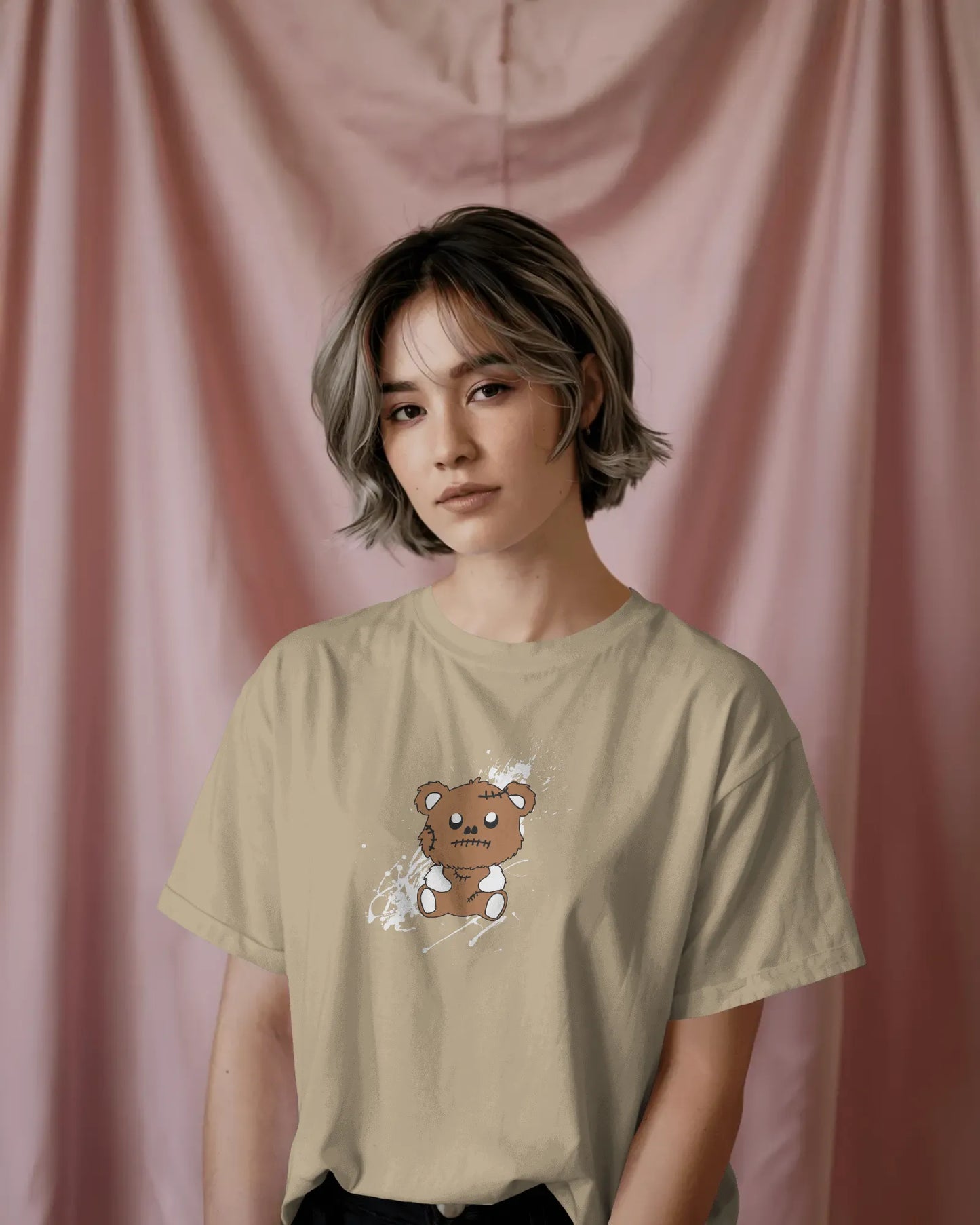 "Cool Teddy" | Women 's T-Shirt for Double Impact