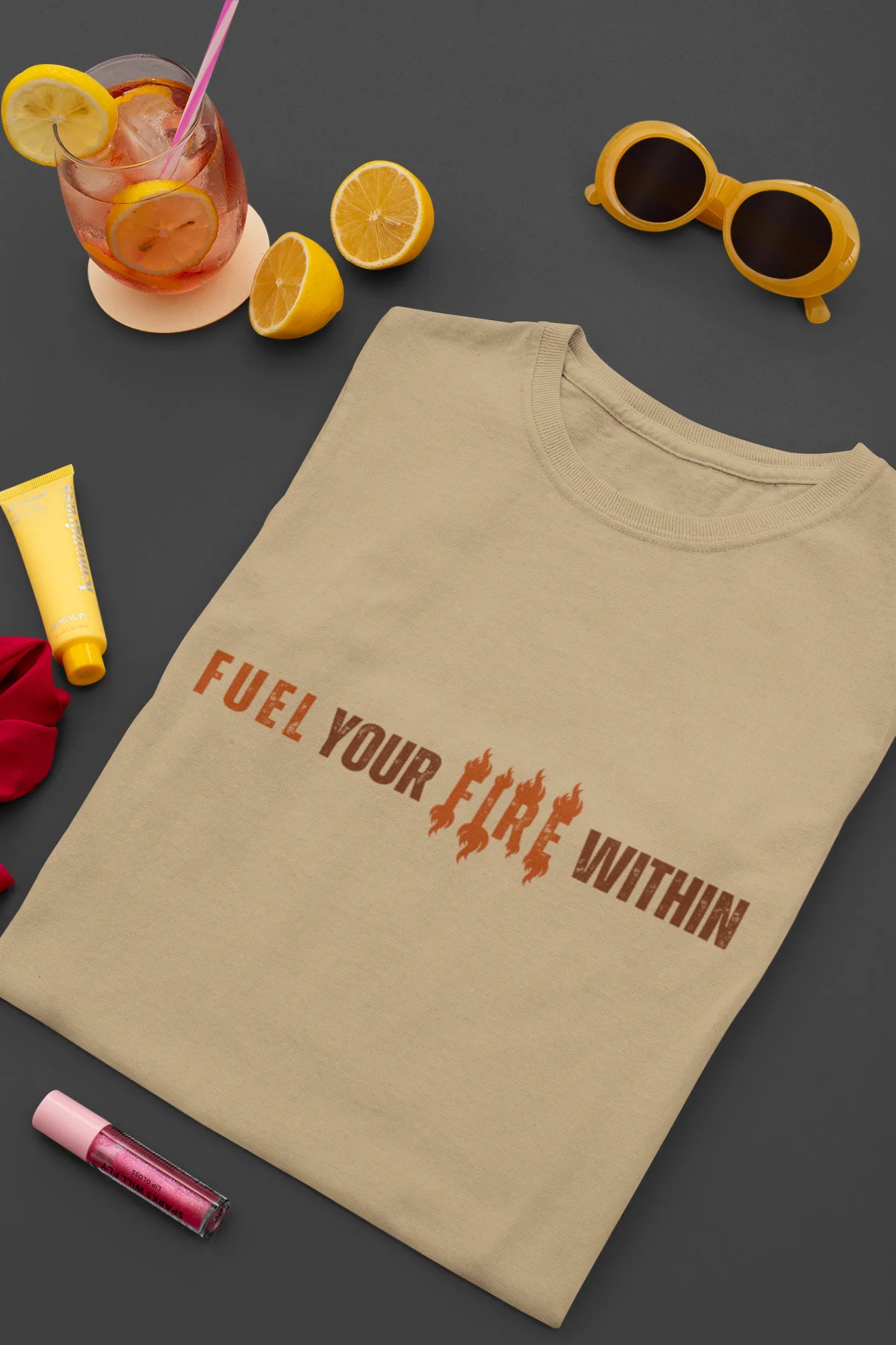 "Fuel Your Fire Within" | Women’s Motivational T-shirt