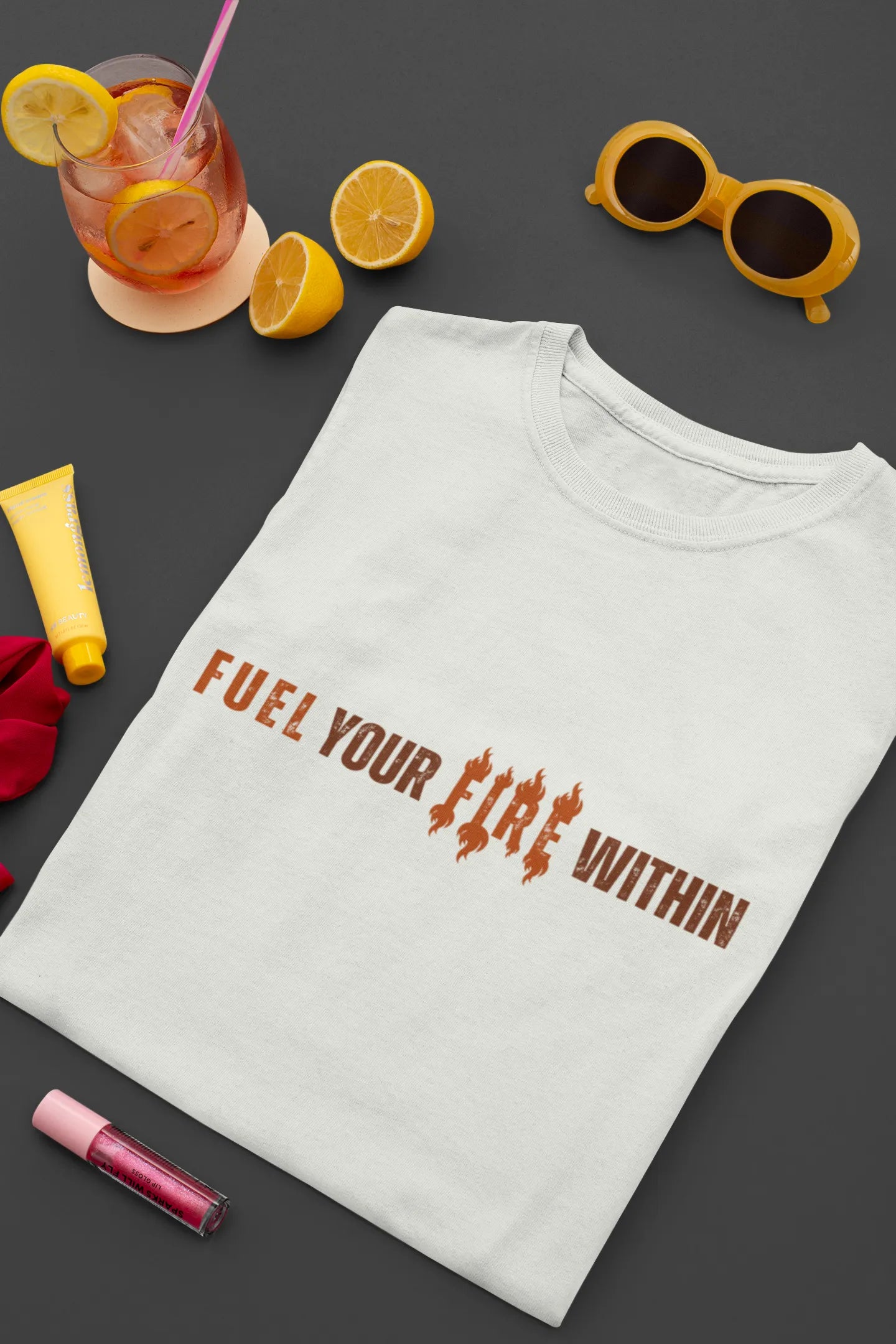 "Fuel Your Fire Within" | Women’s Motivational T-shirt