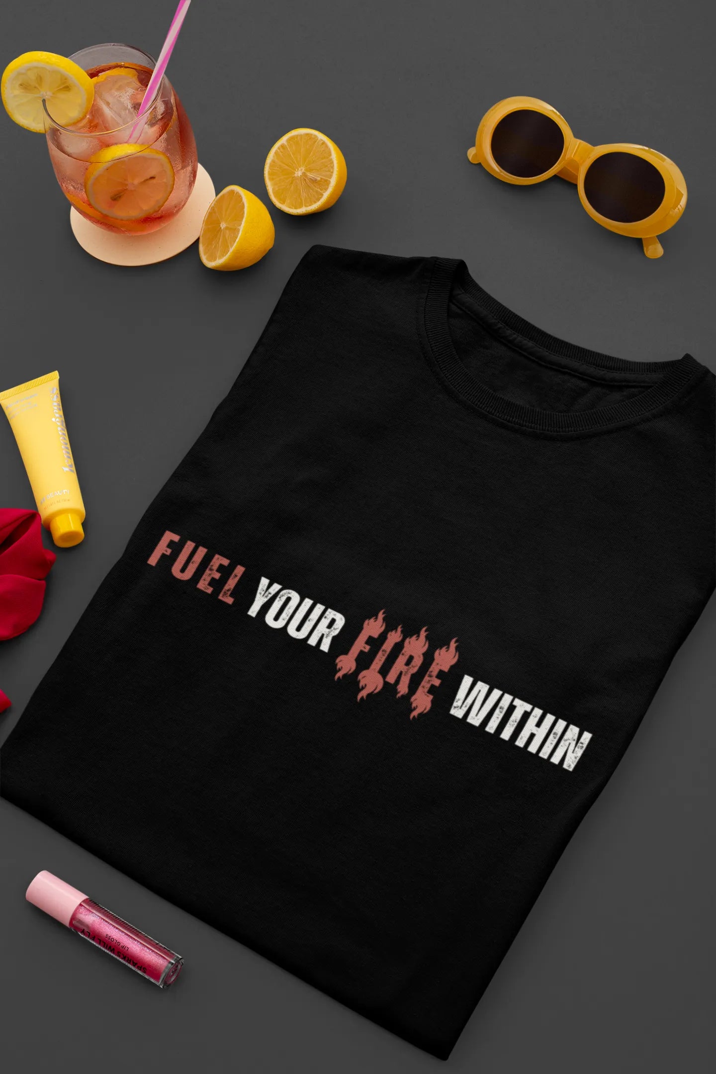 "Fuel Your Fire Within" | Women’s Motivational T-shirt