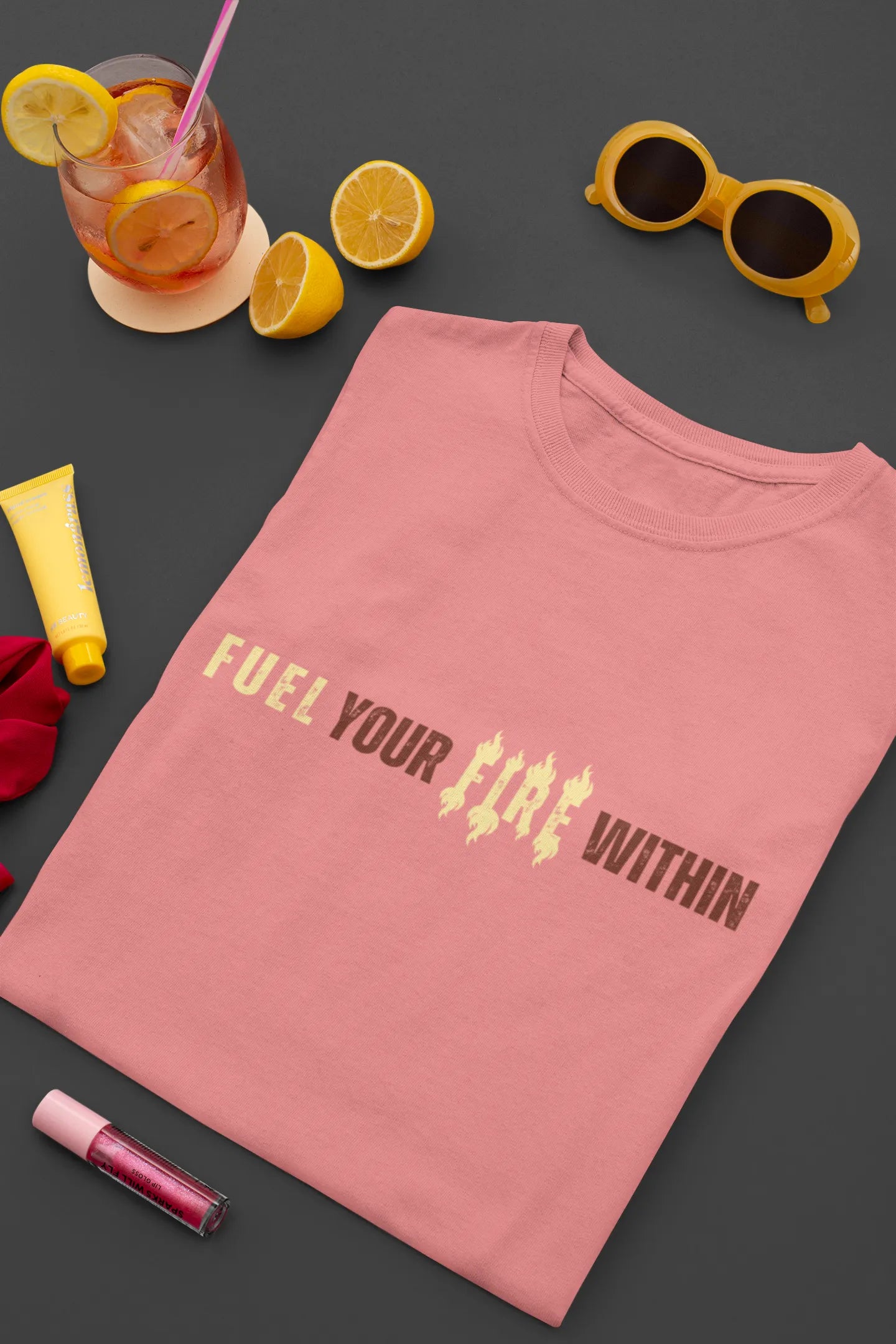 "Fuel Your Fire Within" | Women’s Motivational T-shirt