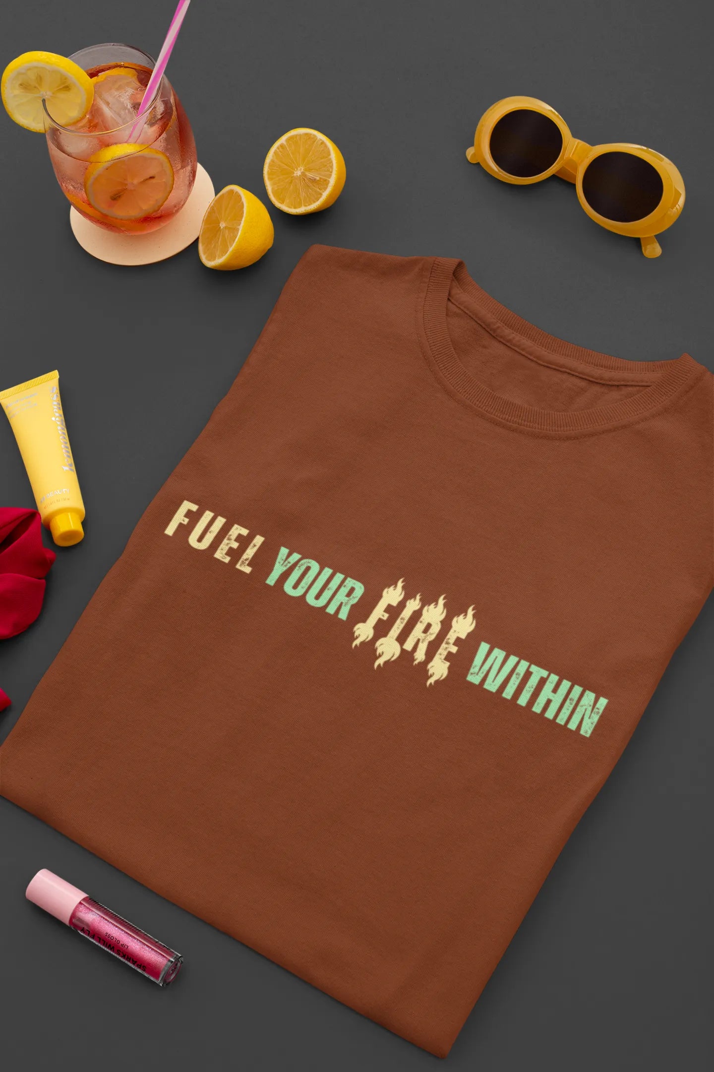 "Fuel Your Fire Within" | Women’s Motivational T-shirt