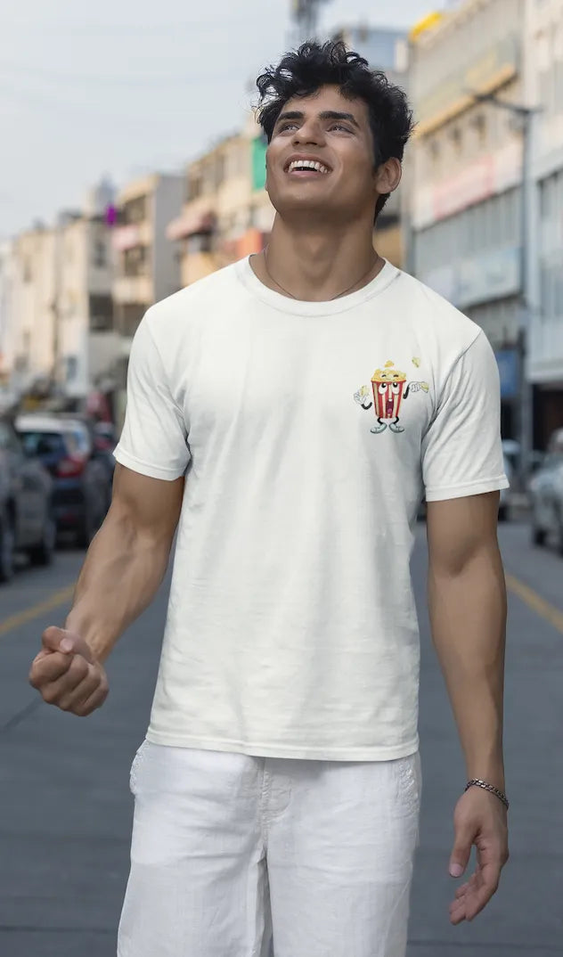 "Cartoon Movie Time Graphic T-Shirt – Fun Cinema Vibes Tee for Movie Lovers" | Men’s T-shirt for Cartoon Lovers