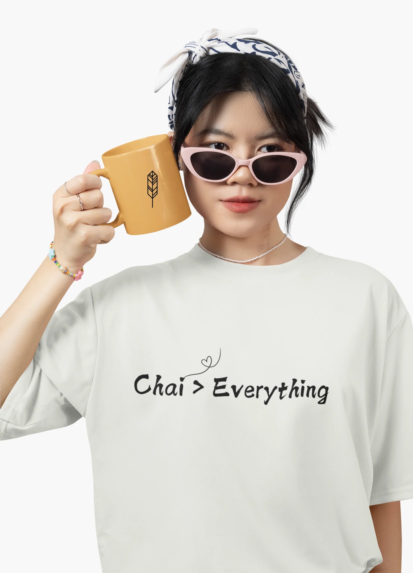 "Chai > Everything" | Women’s T-shirt for Tea Lovers