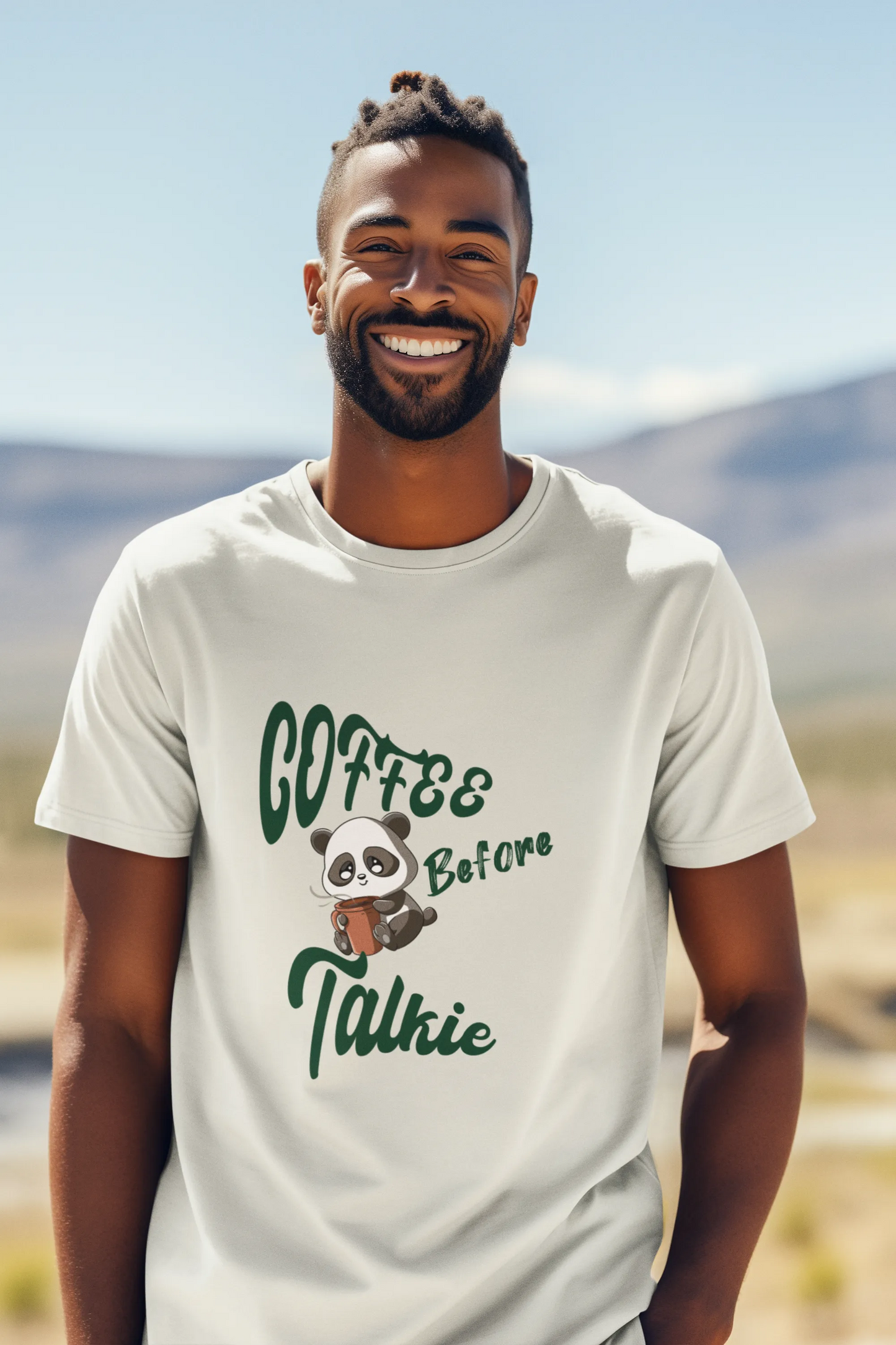 "Coffee Before Talkie" | Men’s Coffee Lovers T-shirt