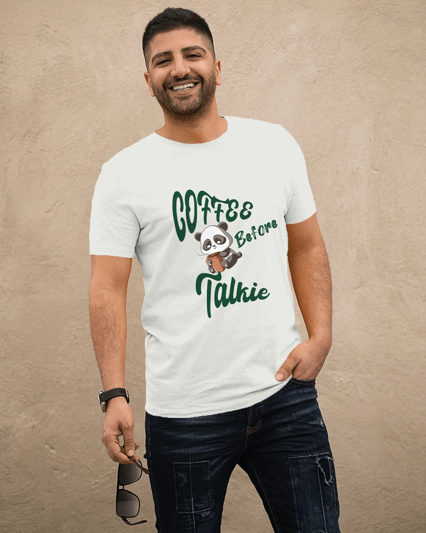 "Coffee Before Talkie" | Men’s Coffee Lovers T-shirt