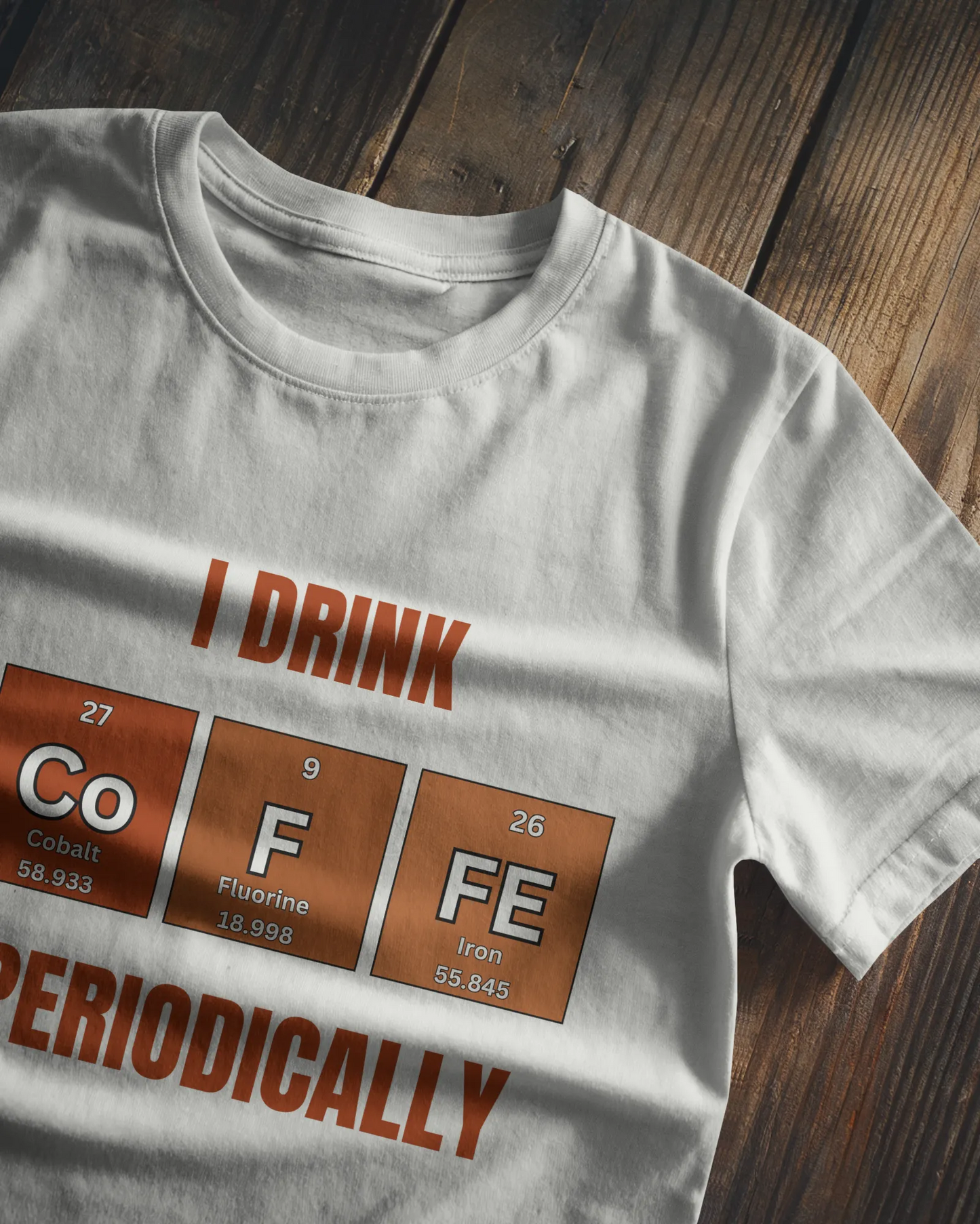"I Drink Coffee Periodically" | Men’s Coffee Lovers T-shirt