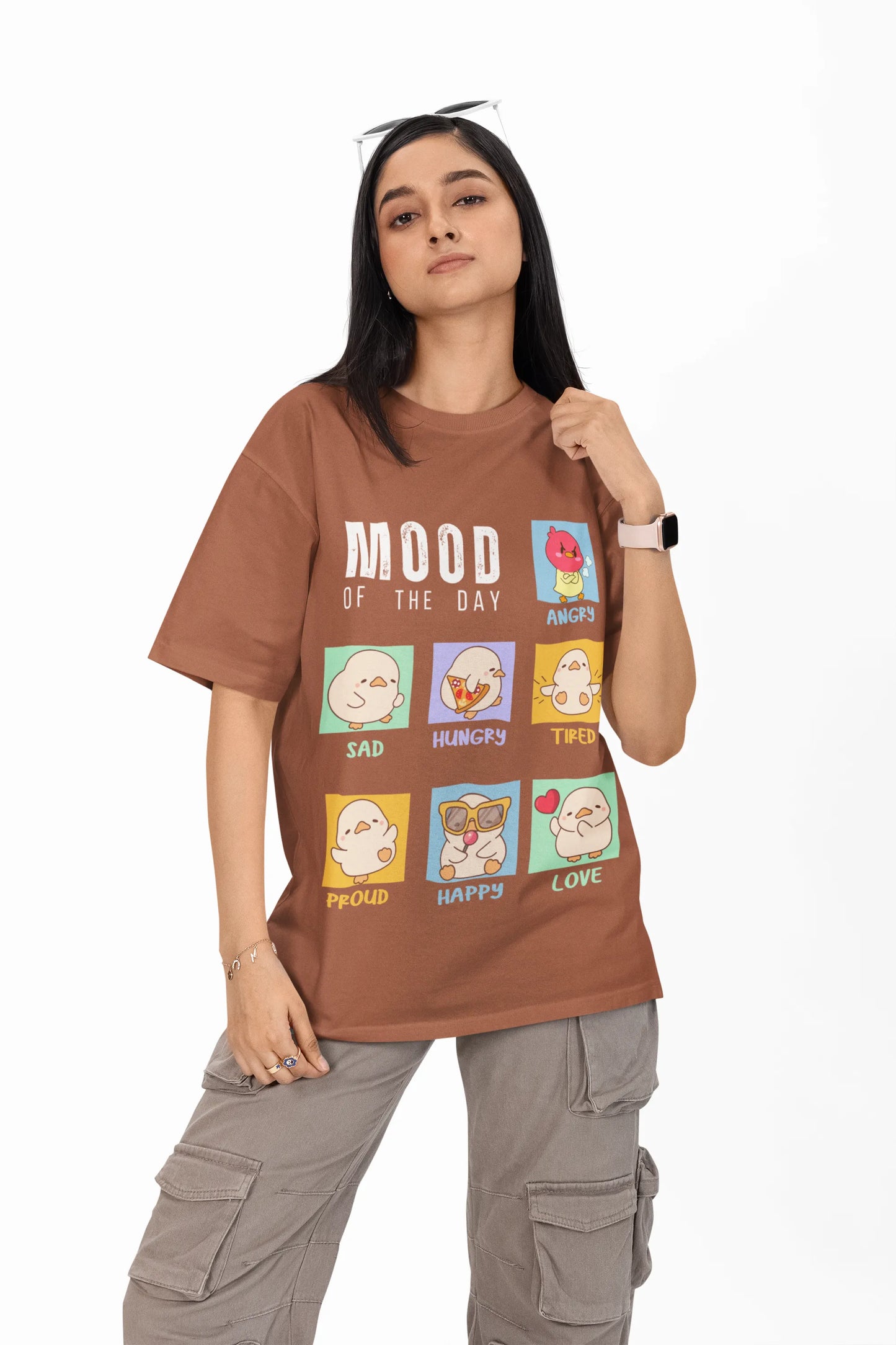 "Mood of The Day" | Women 's T-Shirt for Love For Animals