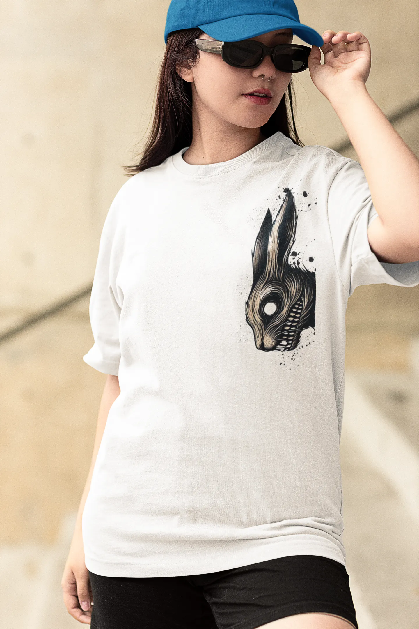 "Horror Rabbit" | Women 's T-Shirt for Double Impact