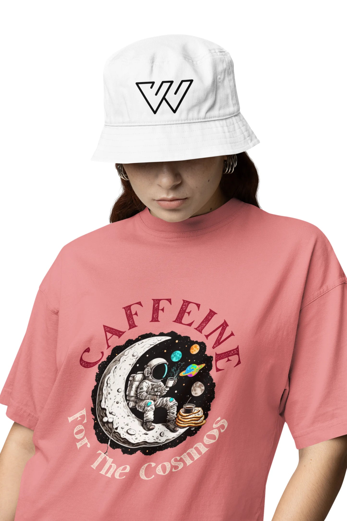 "Caffeine For The Cosmos" | Women’s Coffee Lovers T-shirt