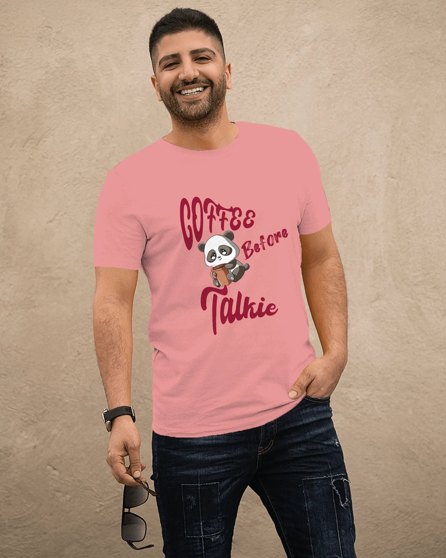 "Coffee Before Talkie" | Men’s Coffee Lovers T-shirt
