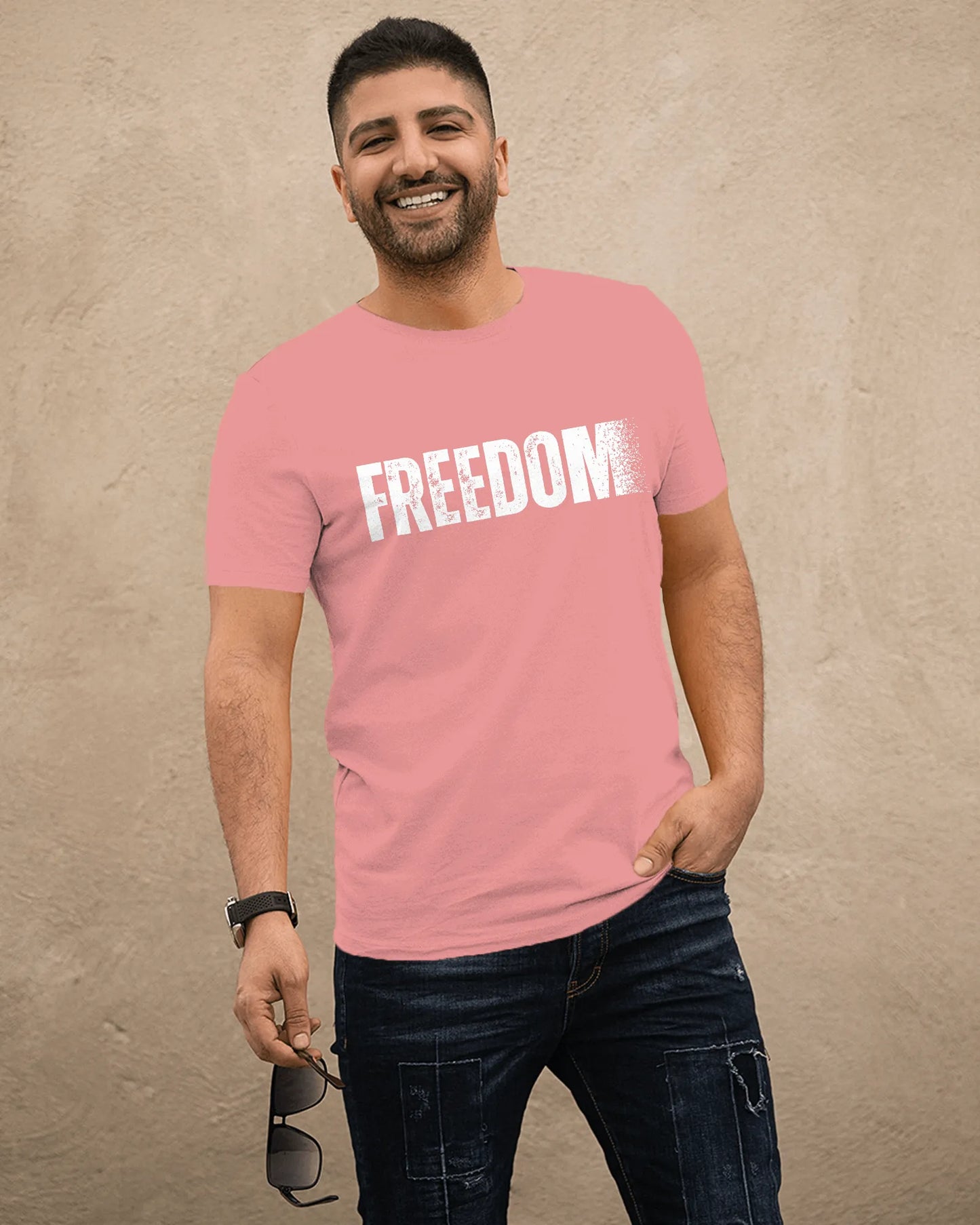 "Freedom" | Men’s Motivational T-shirt
