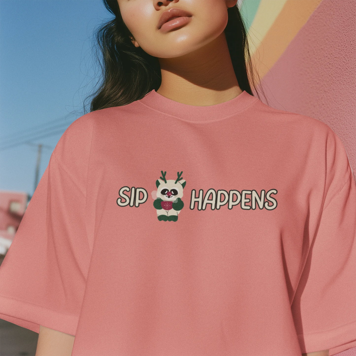 "SIP Happens" | Women’s Coffee Lovers T-shirt