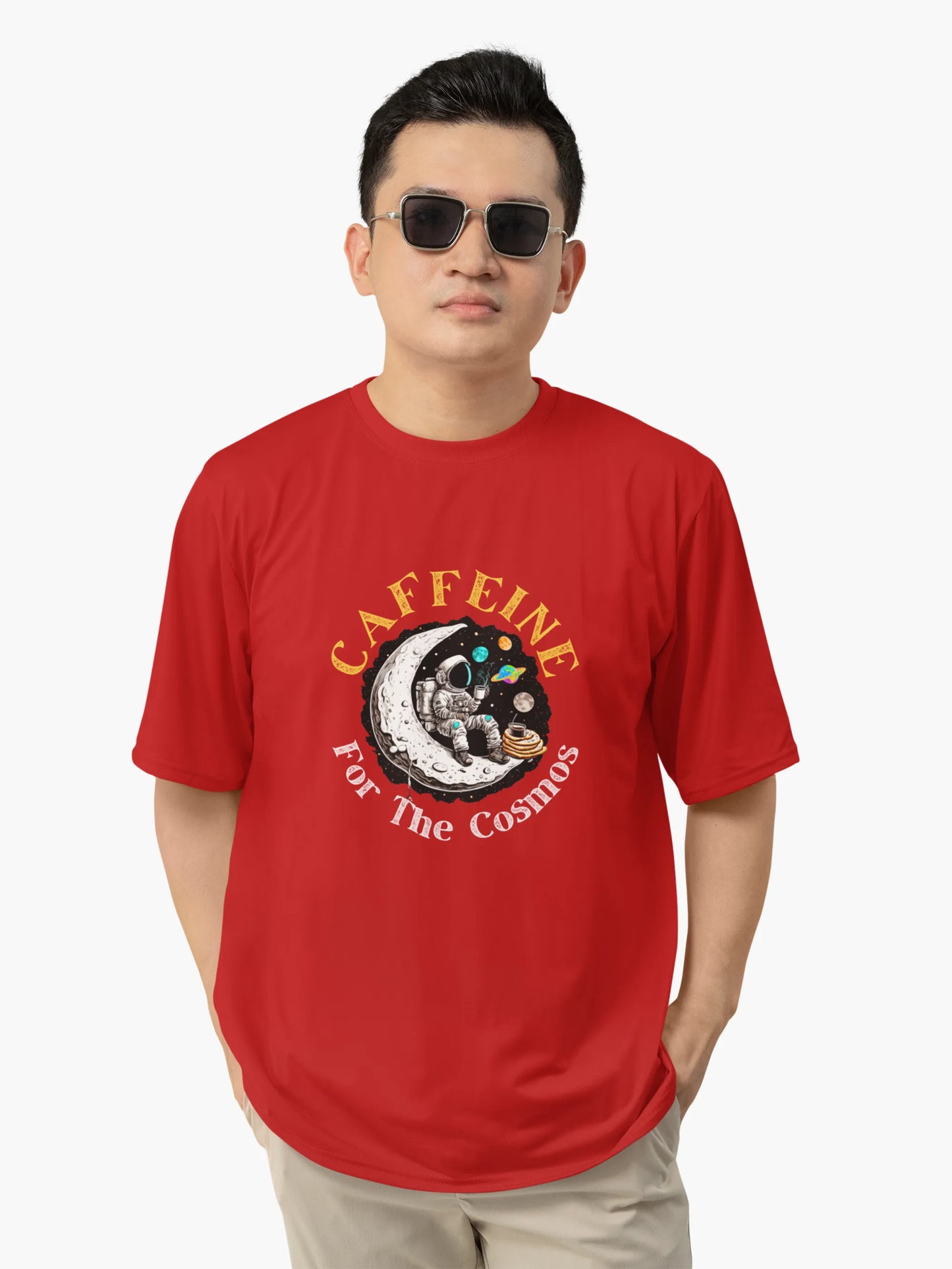 "Caffeine For The Cosmos" | Men’s Coffee Lovers T-shirt