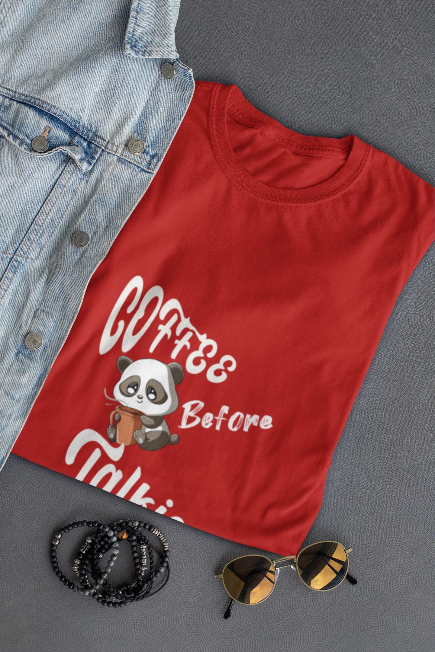 "Coffee Before Talkie" | Men’s Coffee Lovers T-shirt