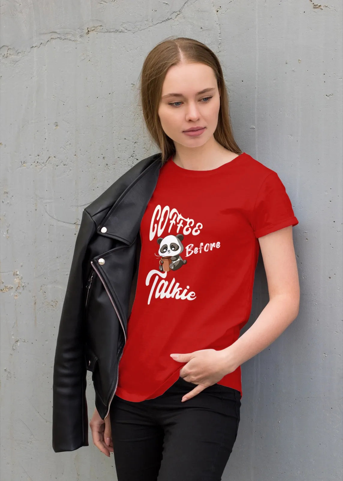 "Coffee Before Talkie" | Women’s Coffee Lovers T-shirt