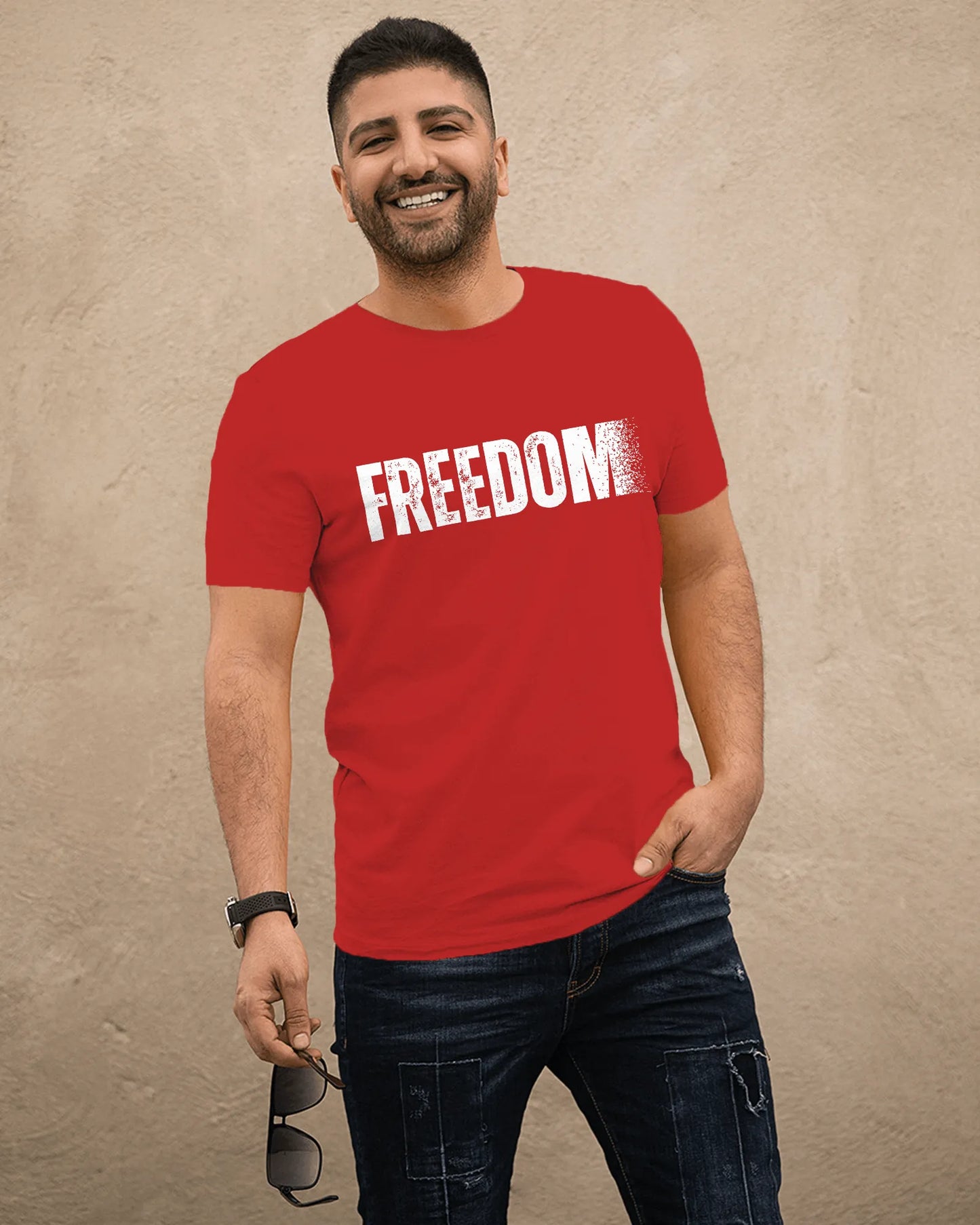 "Freedom" | Men’s Motivational T-shirt
