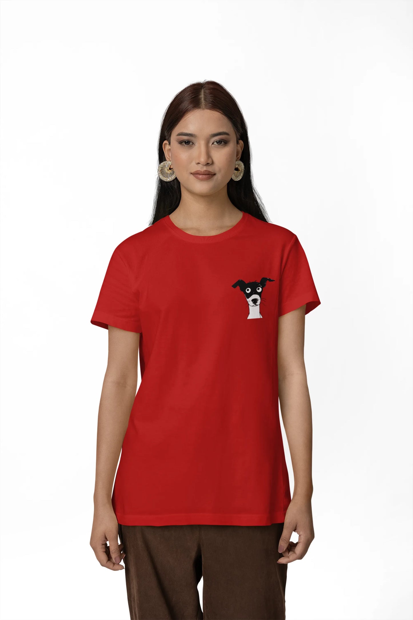Made to Be Loved – Loyal Rescue Dog T-Shirt for Women