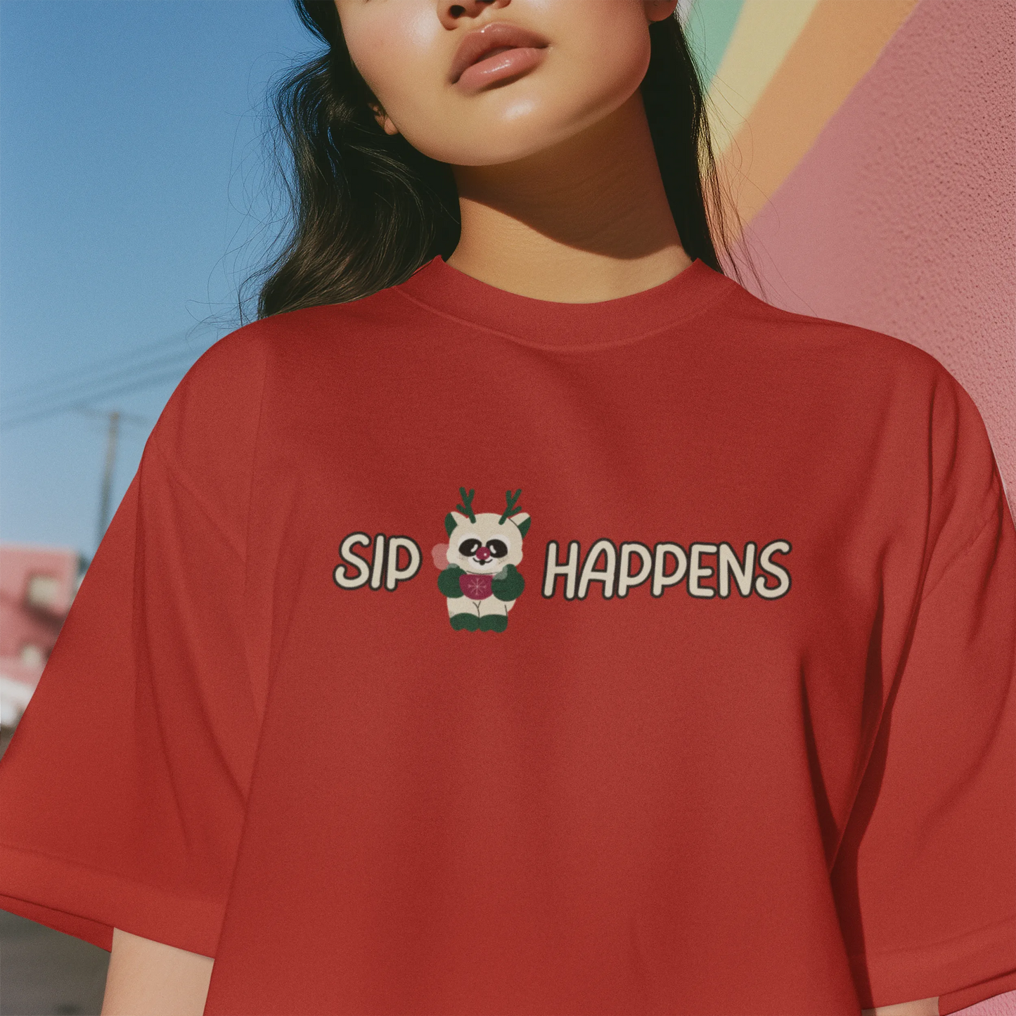 "SIP Happens" | Women’s Coffee Lovers T-shirt
